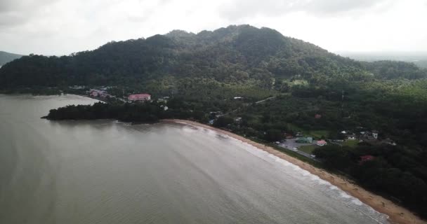 Santubong Sarawak Malezya Şubat 2020 Scenic Santubong Village Santubong Bölgesi — Stok video