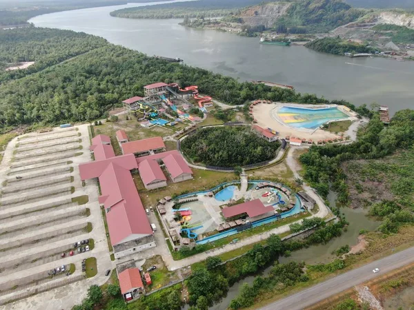 Semariang Sarawak Malaysia February 2020 Borneo Semariang Waterpark Area — Φωτογραφία Αρχείου