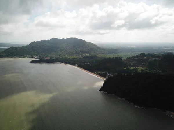 Santubong Sarawak Malasia Febrero 2020 Pintoresca Aldea Santubong Playas Vista — Foto de Stock