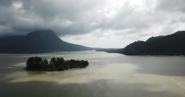 Santubong Sarawak Malaysia Februari 2020 Desa Santubong Pantai Dan Pemandangan — Stok Video