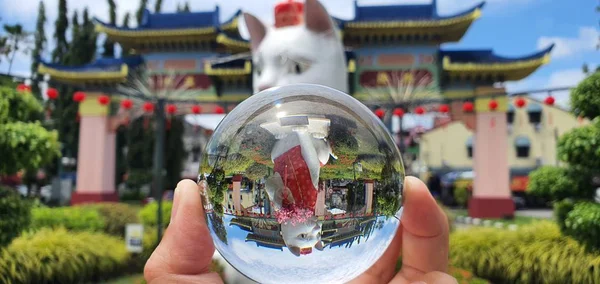 Kuching Sarawak Maleisië Februari 2020 Het Waterfront Timmermansstraat Van Kuching — Stockfoto