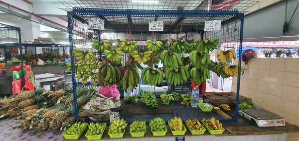 Kuching Sarawak Malaysia Лютого 2020 Stutong Wet Market Великою Кількістю — стокове фото