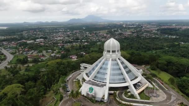 Kuching Sarawak Malesia Marzo 2020 Gli Edifici Storici Aree Attrazione — Video Stock