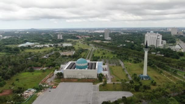 Kuching Sarawak Malasia Marzo 2020 Los Edificios Emblemáticos Las Áreas — Vídeos de Stock