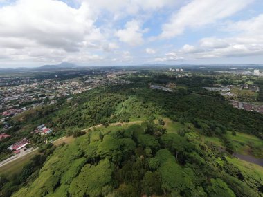 Kuching, Sarawak / Malezya - 8 Mart 2020: Şehrin Tarihi Binaları ve Turist Çekim Alanları