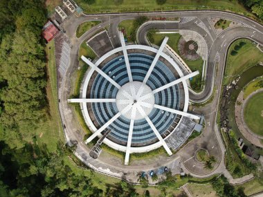 Kuching, Sarawak / Malezya - 8 Mart 2020: Şehrin Tarihi Binaları ve Turist Çekim Alanları