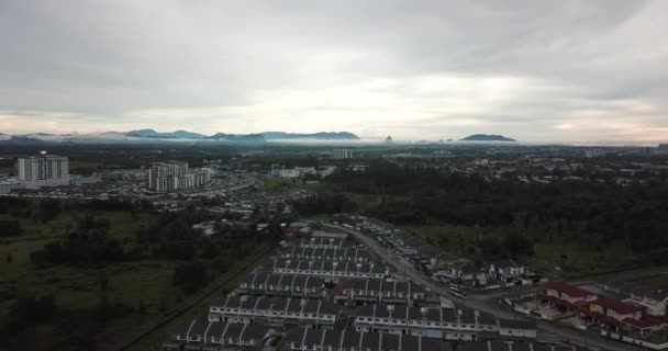 Kuching Sarawak Malaysia Marzo 2020 Zona Industriale Samajaya Tranquillità Tabuan — Video Stock