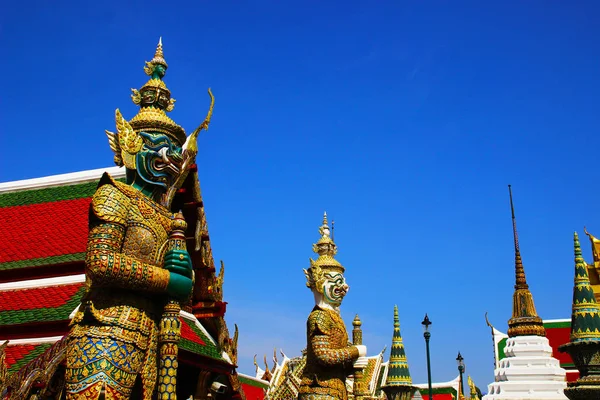 Άγαλμα Στο Grand Palace Στην Μπανγκόκ Ταϊλάνδη — Φωτογραφία Αρχείου