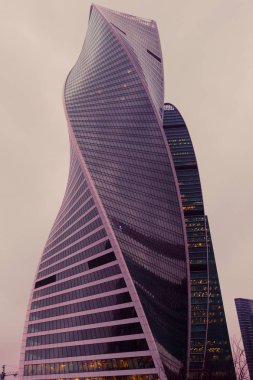 Moskova şehir, Moskova iş merkezinde. Ecek