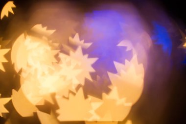 Şenlikli bir kaleydoskop, parlak bir ışık ve parlama. Soyut Yarışması