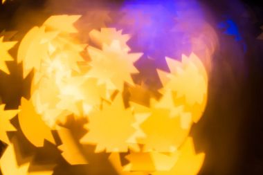 Şenlikli bir kaleydoskop, parlak bir ışık ve parlama. Soyut Yarışması