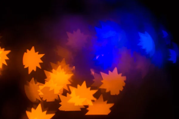 Праздничный калейдоскоп, яркий свет и блики. Абстрактный компо — стоковое фото