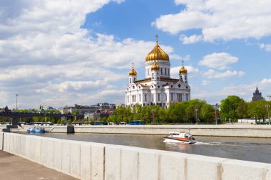 Rusya, Moskova, 7 Mayıs 2016 - Katedral Mesih'in Savior