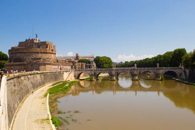 İtalya, Roma, Saint melek Kalesi ve bir cro