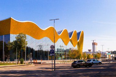 Rusya, Moskova, 10 Eylül 2019 - Jimnastik Merkezi Irina Vin