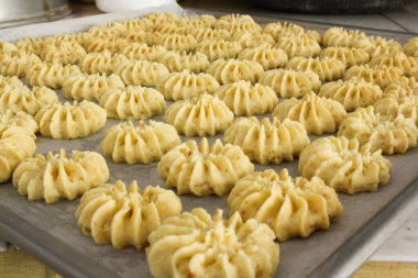 Ev yapımı Endonezya Geleneksel Kurabiyeleri