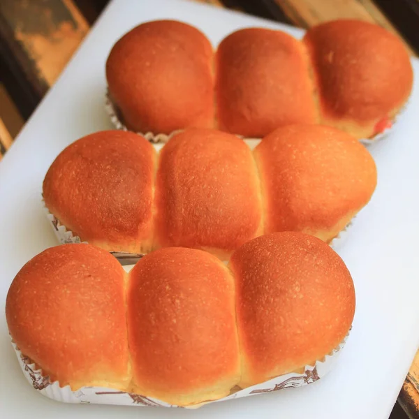 Домашний Свежий Вкусный Хлеб — стоковое фото