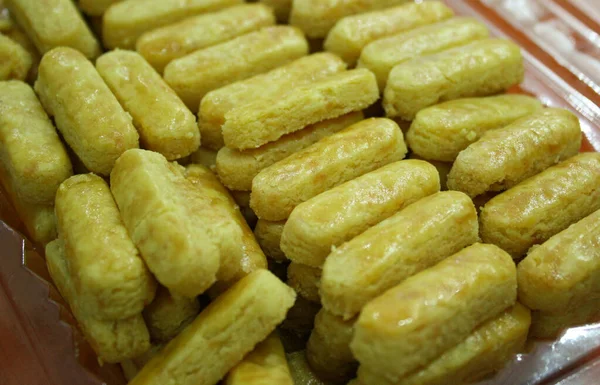 Домашние Вкусные Традиционные Индонезийские Печенья — стоковое фото