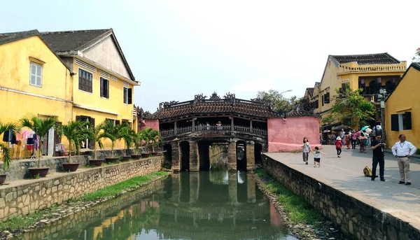 Hoi Vietnã Março 2018 Beautiful Old City Hoi Vietnam — Fotografia de Stock