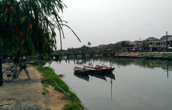 Hoi Vietnã Março 2018 Beautiful Old City Hoi Vietnam — Fotografia de Stock