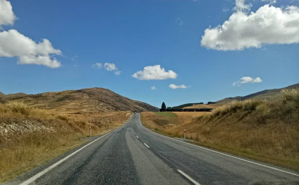 Vackra Landskapet Nya Zeeland — Stockfoto