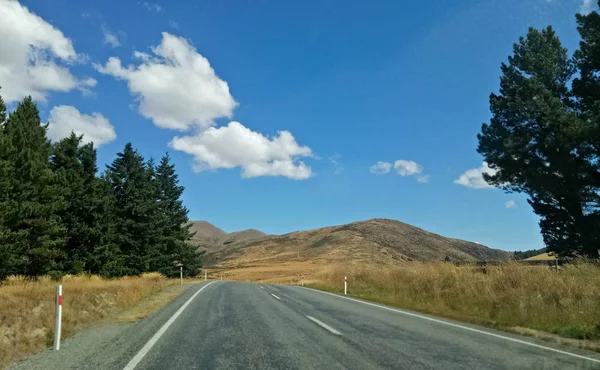 Vackert Landskap Sydön Nya Zeeland — Stockfoto