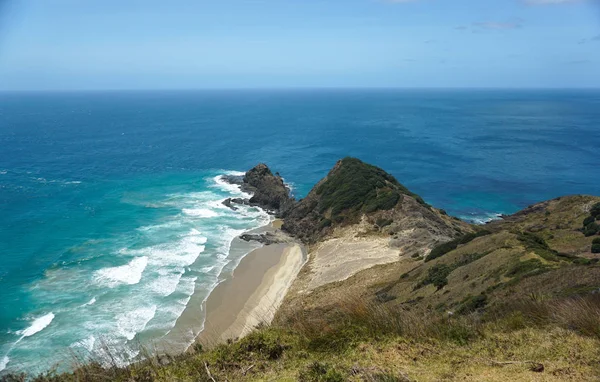 Widok Góry Cape Reinga Nowa Zelandia — Zdjęcie stockowe