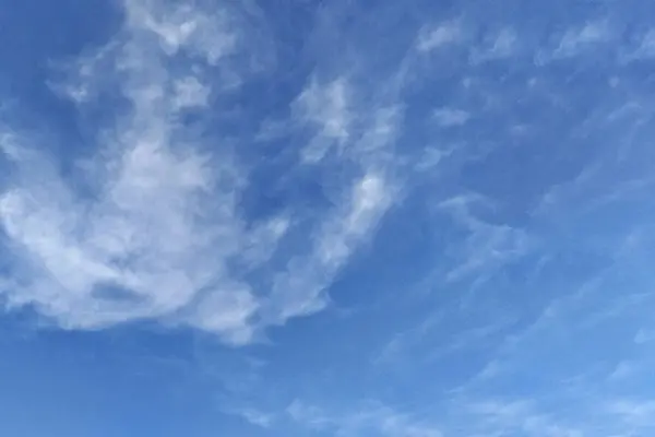 Textúrája a kék eget felhők — Stock Fotó
