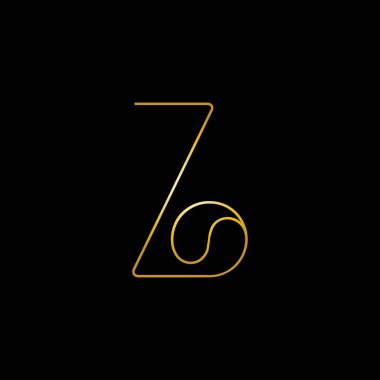 Restoran, Kraliyet, Butik, Cafe, Otel, Heraldic, Mücevher, Moda ve diğer vektör illüstrasyonları için Z Lüks Mektup Logosu şablonu. Moda ve güzellik şirketi için Z simgesi tasarımı.