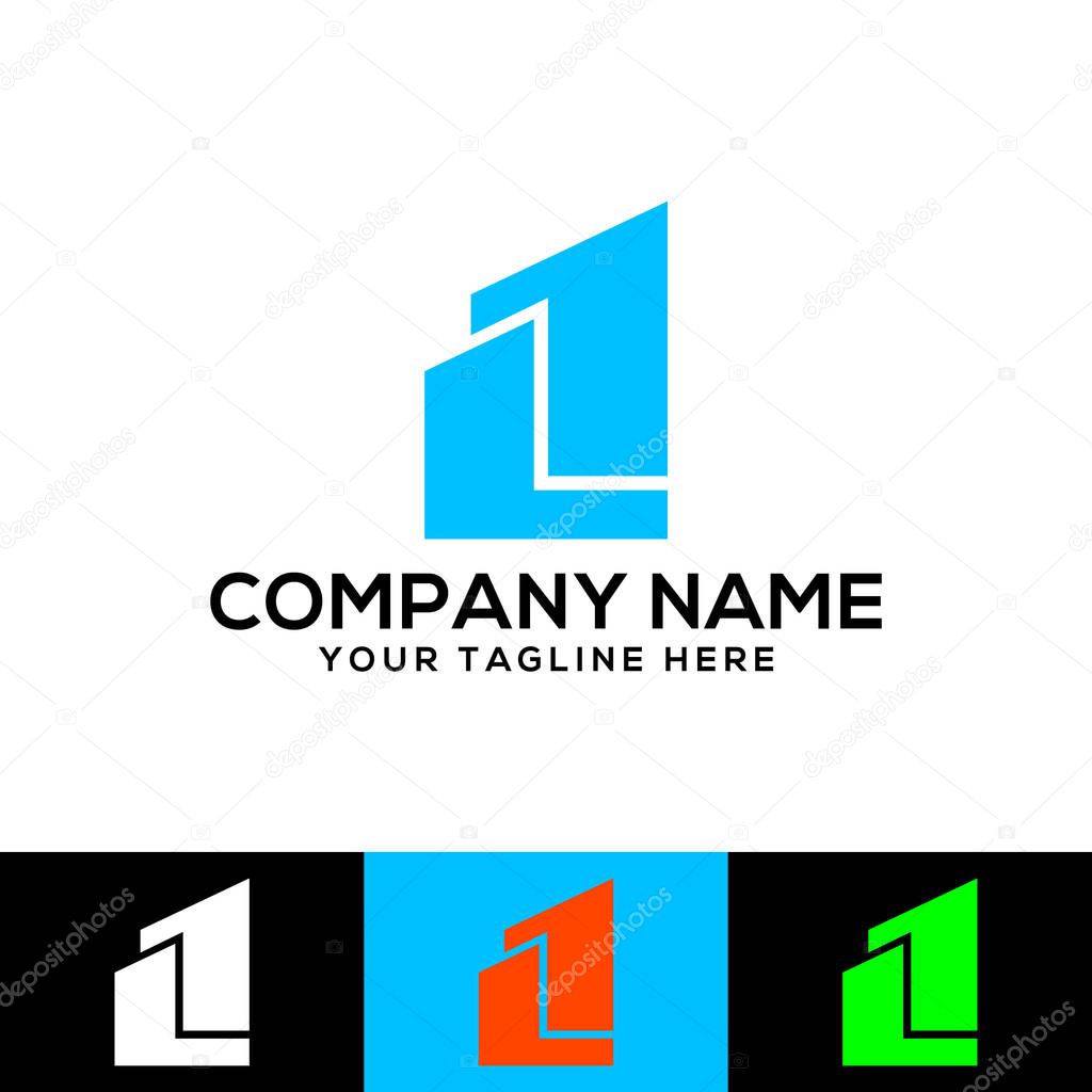 Real Estate Logo. Creative Real estate logo vector graphic element template.