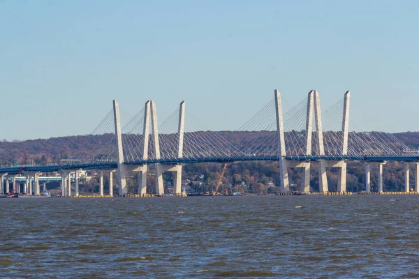 Nyack, Ny / United States - Nov. 4, 2019: Εικόνα τοπίου της γέφυρας Tappan Zee — Φωτογραφία Αρχείου