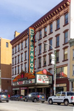 Poughkeepsie, Ny / ABD - 29 Kasım 2019: Tarihi Bardavon 1869 Opera Binası 'nın bir resmi