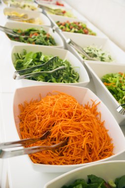 salata barı taze sebze çeşitli