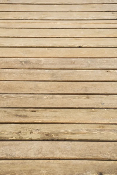 Zblízka kompozitní terasové desky. Dřevěná prkna. — Stock fotografie