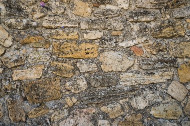 Eski taş duvar. Arka plan için mükemmel