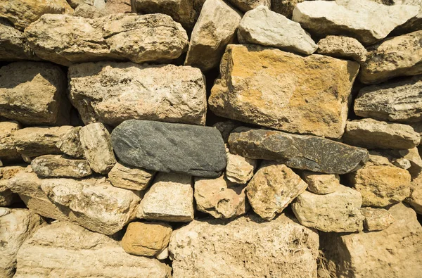 Eski taş duvar. Arka plan için mükemmel — Stok fotoğraf