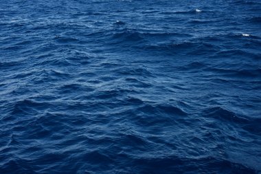  Su yüzeyi. Deniz yüzeyi. Arka plan su. Mavi su yüzeyi. Soyut zengin aqua renkler. (seçici odak)