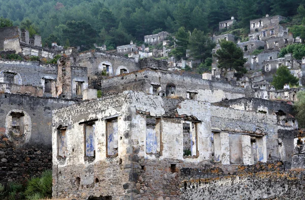 Kayakoy ghost town (Turkiet) — Stockfoto