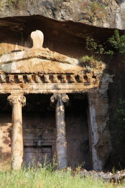 Telmessos kaya mezarları, Fethiye, Türkiye