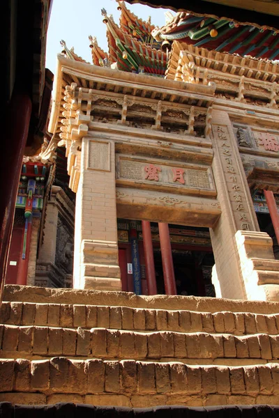 Gao Miao Temple in Zhongwei city, Ningxia province, China — Stock Photo, Image