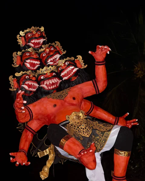 Candidasa Bali Indonesien März 2019 Ogoh Ogoh Eine Traditionelle Maske — Stockfoto