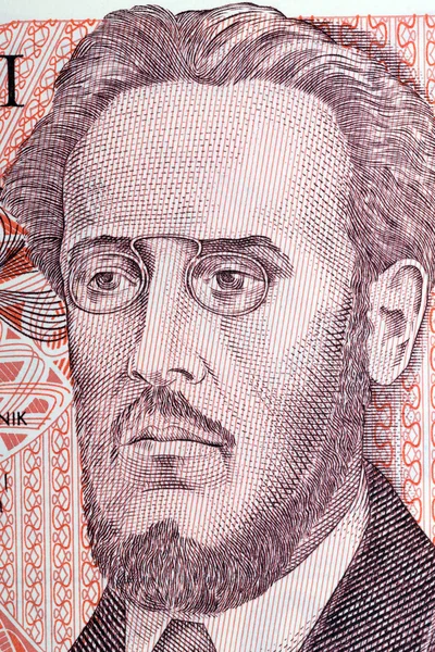 ポーランドのお金から Ludwik Warynski 肖像画 — ストック写真