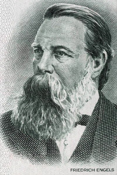 Eski Alman para Friedrich Engels dikey 