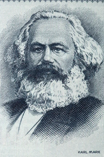 Eski Alman para Karl Marx dikey 