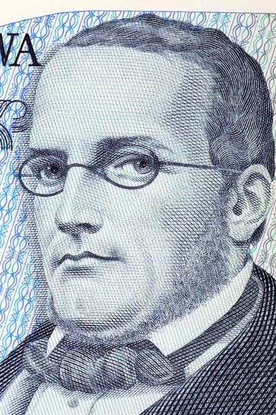 Stanislaw Moniuszko eski yüz tousend Zlotisi bir dikey 