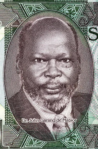 John Garang - retrato — Foto de Stock