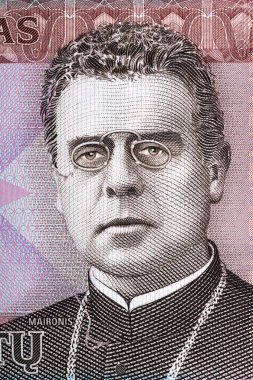 Maironis - Litvanya para Jonas Maciulis dikey 