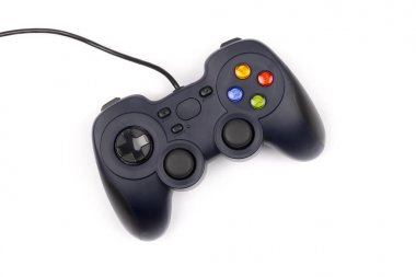 beyaz zemin üzerinde gamepad 