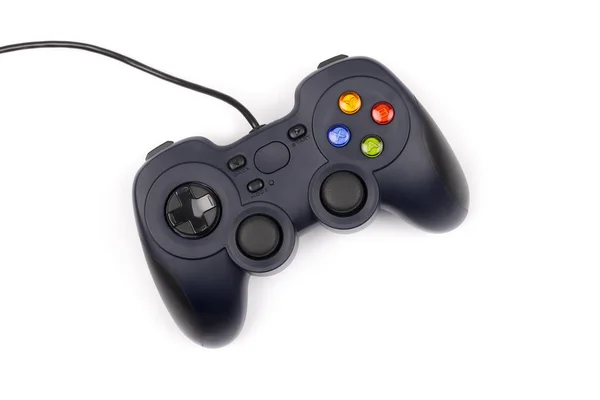 Gamepad Sur Fond Blanc — Photo