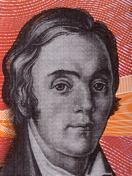 Elias Lonnrot a portrait from Finnish money